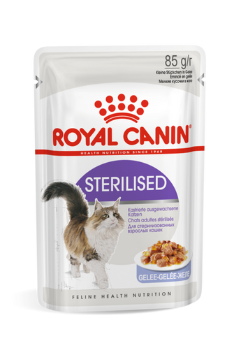 Влажный корм для кошек Royal Canin /Роял Канин Стерилайзд в желе 85 г