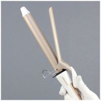 Щипцы (плойка, стайлер) для завивки волос D25 мм ProMozer MZ-2216-25 / керамическое покрытие полотен / 2 режима регулиро