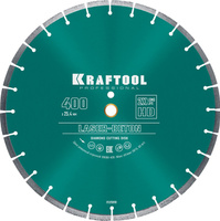 KRAFTOOL LASER-BETON 400 мм (25.4/20 мм, 10х3.4 мм), алмазный диск (36686-400)