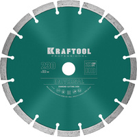 KRAFTOOL LASER-UNIVERSAL 230 мм (22.2 мм, 10х2.8мм), алмазный диск (36680-230)