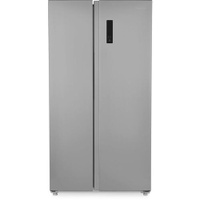 Холодильник двухкамерный ZUGEL ZRSS630Х Side by Side, нержавеющая сталь