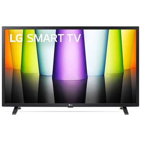 32" Телевизор LG 32LQ630B6LA 2022 IPS RU, черное стекло