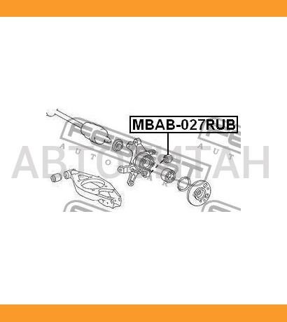 Сайлентблок MBAB-027RUB 190 (W201), C купе (CL203), C седан (W202), C седан