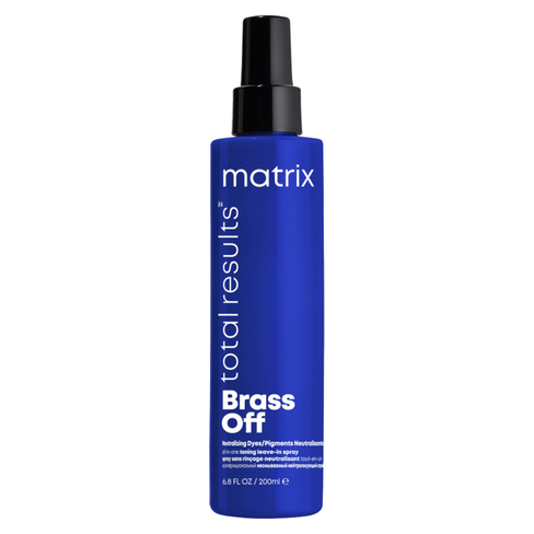 Мультифункциональный спрей Total Results Brass Off для холодного блонда Matrix (США)