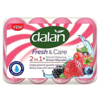 Мыло DALAN Fresh&Care Лесные ягоды 4шт 90г