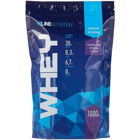 Протеин RLINESportNutrition Whey, 1000 гр., ваниль