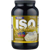 Протеин Ultimate Nutrition ISO Sensation 93, 910 гр., банановое мороженое