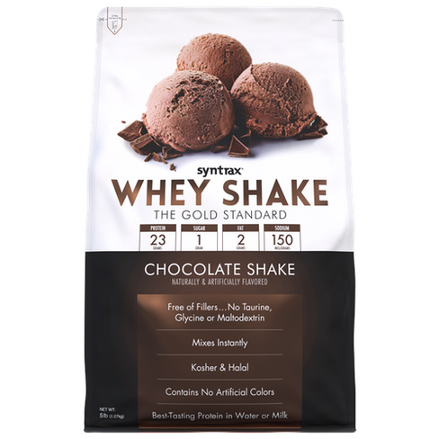 Протеин SynTrax Whey Shake, 2270 гр., шоколадный шейк Syntrax