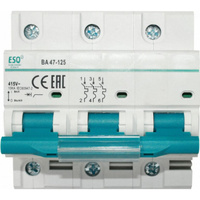 Автоматический выключатель ESQ ВА 47-125