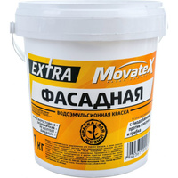 Фасадная водоэмульсионная краска Movatex EXTRA