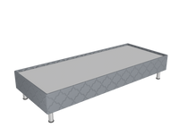 Spring box кровать — СБ-200/90 серый основание для гостиницы Регион-Металл