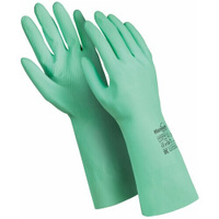 Перчатки Manipula Specialist Контакт латексные L-F-02, 1 пара, размер M, цвет зелeный
