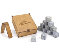 Камни для виски "WhiStone M" со щипцами (12 камней) Sititek