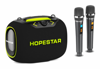 Колонка Hopestar Party Box с двумя микрофонами 120Вт Синий