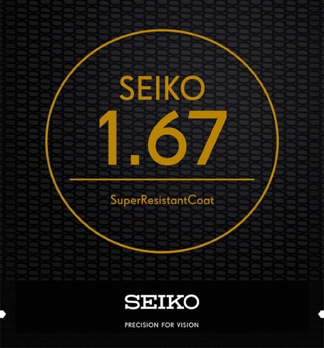 Очковая линза SEIKO DRIVE 1.67 Sensity DARK